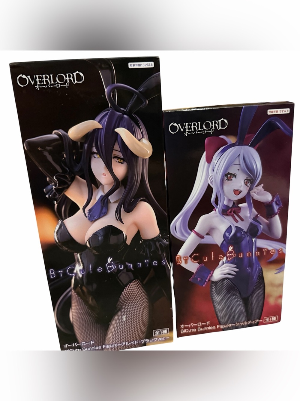 Overlord - Albedo and Shalltear FuRyu BiCute Bunnies Figures